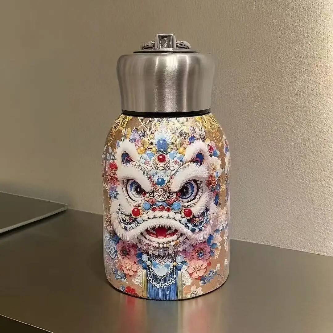 316 stainless steel thick-walled insulated cold and heat retention - girls' portable hot drink coffee cup