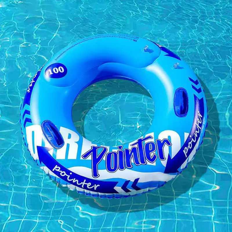 Thickened Inflatable Swim Ring Pool Float Swim Accessory Adults Swim Tube For Water Sports Swimming Circle Swim Float M260316