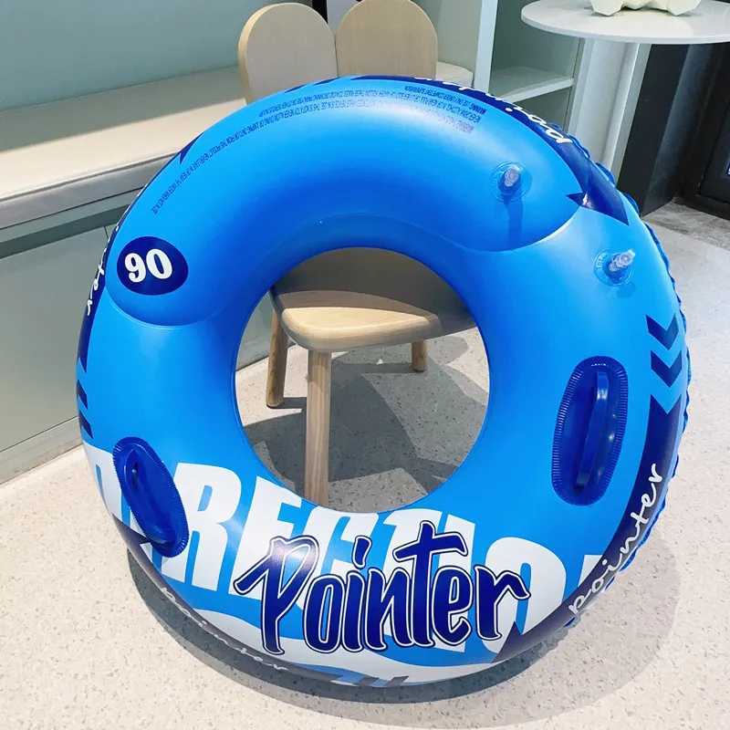 Thickened Inflatable Swim Ring Pool Float Swim Accessory Adults Swim Tube For Water Sports Swimming Circle Swim Float M260316