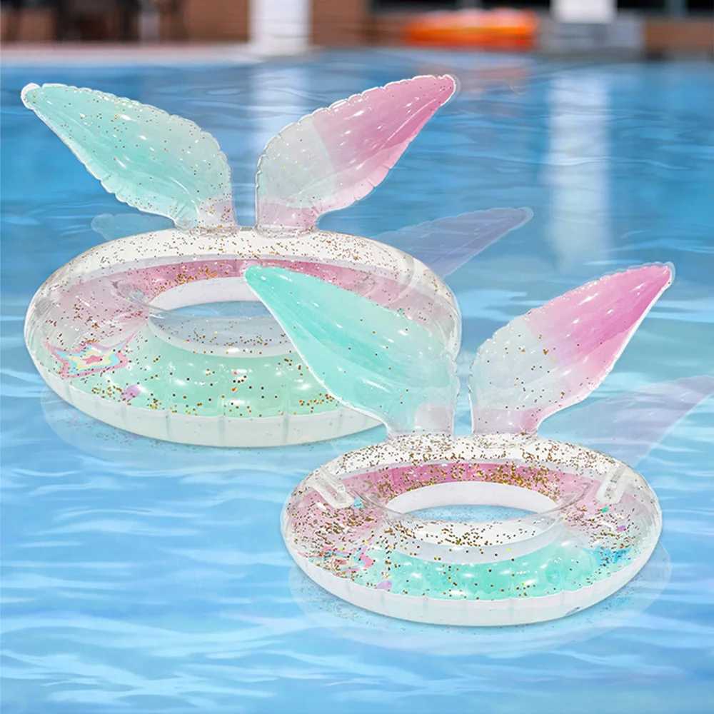 Pool Float Adult Swim Ring Inflatable Swim Tube Swim Accessory For Summer Water Sports Swimming Circle Swim Float A33 M260316