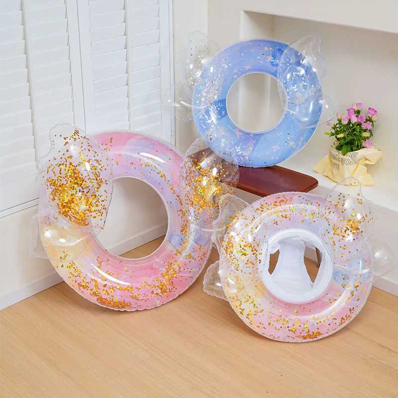 Rooxin Swim Ring Tube Inflatable Pool Float Swimming Ring Swim Accessory For Summer Water Sports Swimming Circle Swim Floating M260316