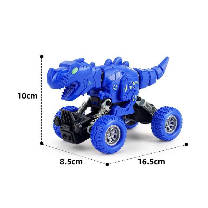 Childrens Large Size Retractable Dinosaur Double Rebound Climbing Off-Road Vehicle Boy Model Engineering Truck Y260316