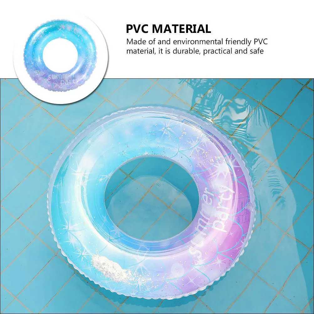 Inflatable Swimming Ring Durable Pvc Adult Swim Pool Beach Lake River Water Fun Party Thickened Safety Sealing Wear M260316