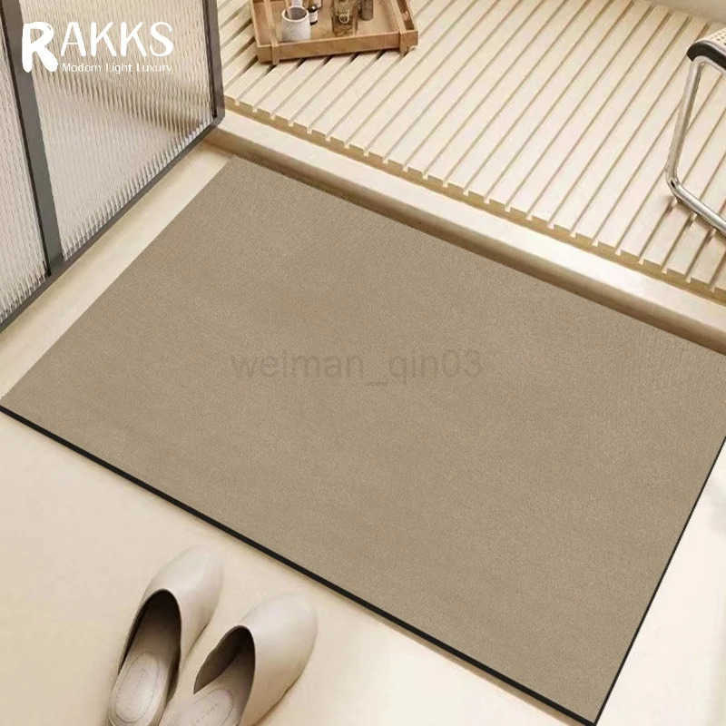 RAKKS 3D Pattern Diatomite Bath Mat Super Absorbent Quick Dry Bathroom Rug Non-Slip Bathtub Pad Anti-Slip Floor Mat Home Carpet H260316