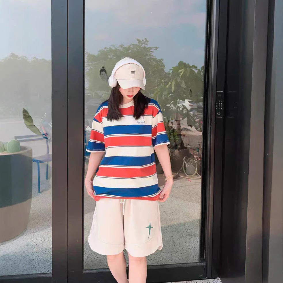 2026 New Designer Luxury Brand Star Black American Men's Shorts Summer Suede Casual Outdoor Sports Breathable Versatile Pants Men's Retro Pl