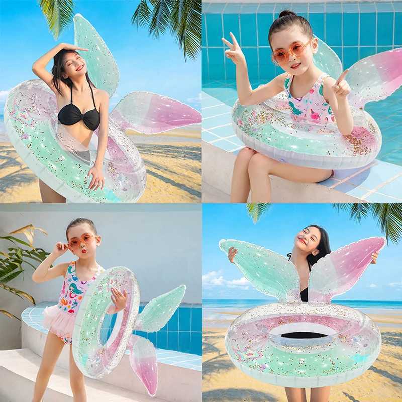 Pool Float Adult Swim Ring Inflatable Swim Tube Swim Accessory For Summer Water Sports Swimming Circle Swim Float A33 M260316