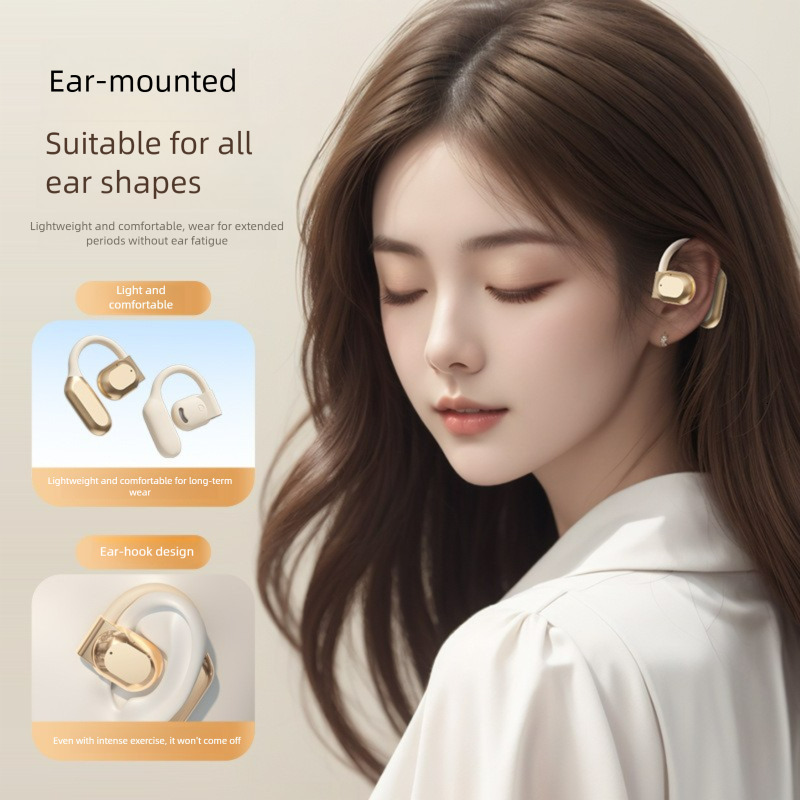 Wireless Headphones Ear Buds Phone Accessories 5.4 Bluetooth Headphones M62 New Ear Hook Berlin Ultra Clear Sound Effect Outdoor Sports