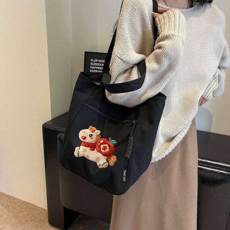 Luxury Shoulder Bags Totes Hobo Year Of The Horse New Red Fashion All Match Cute Large Capacity Simple Versatile Casual Handbag For Women SENYY