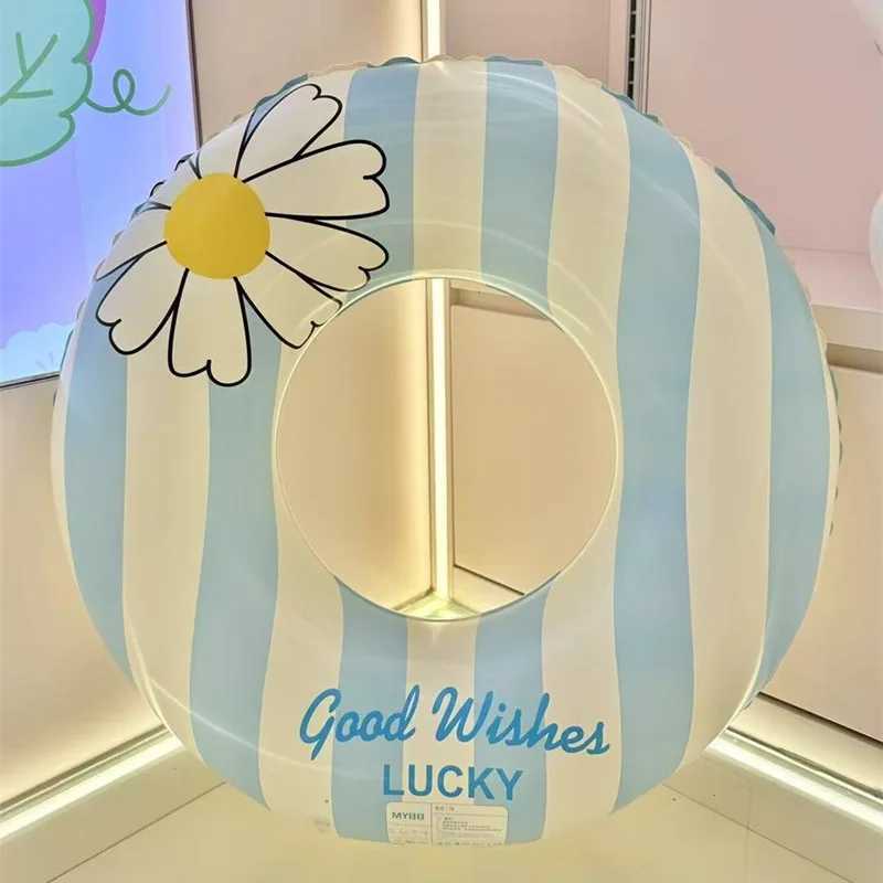 Inflatable Pool Float Swimming Ring for Adults Water Play Swim Tube Swimming Circle Summer Beach Party Swim Float M260316