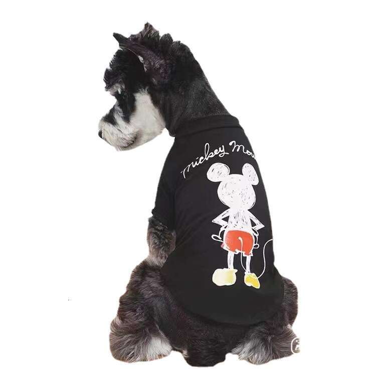 Famous brand Dog Clothes Spring Summer Thin T Shirt Trendy Brand Short Sleeve Small Dogs Teddy Schnauzer Corgi Pet Parent Child Outfit pupakaIK