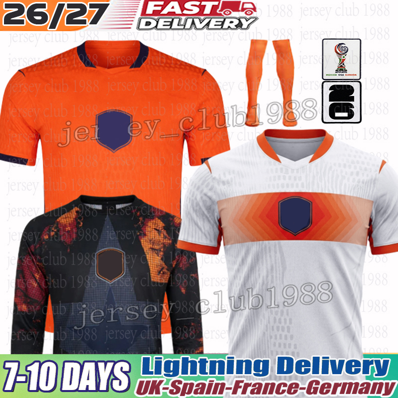 3xl 4xl Netherland jersey 2026 Holland XAVI F.DE JONG FRIMPONG GAKPO GRAVENBERCH REIJNDERS Soccer Jerseys MEMPHIS J. Timber VAN DE VEN de Ligt Football Shirt Men Kid Kit