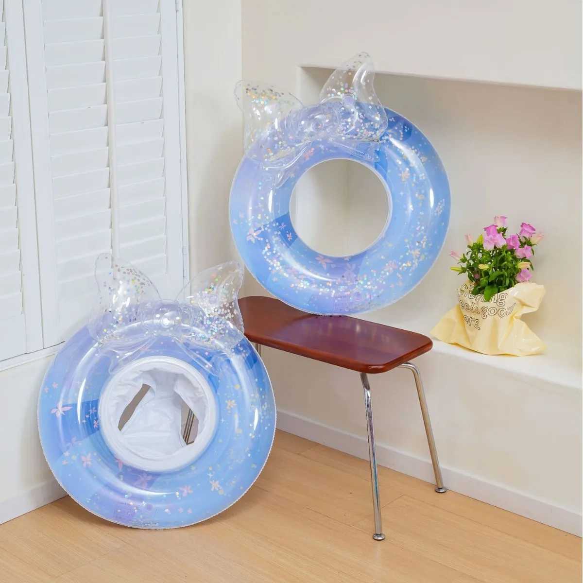 Rooxin Swim Ring Tube Inflatable Pool Float Swimming Ring Swim Accessory For Summer Water Sports Swimming Circle Swim Floating M260316