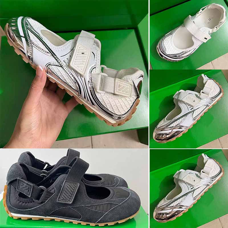 Summer Designer New Suede Nylon Ballerinas Womens Orbit Flash Mary Jane Sneaker Travel Leisure Retro Style Comfortable Soft