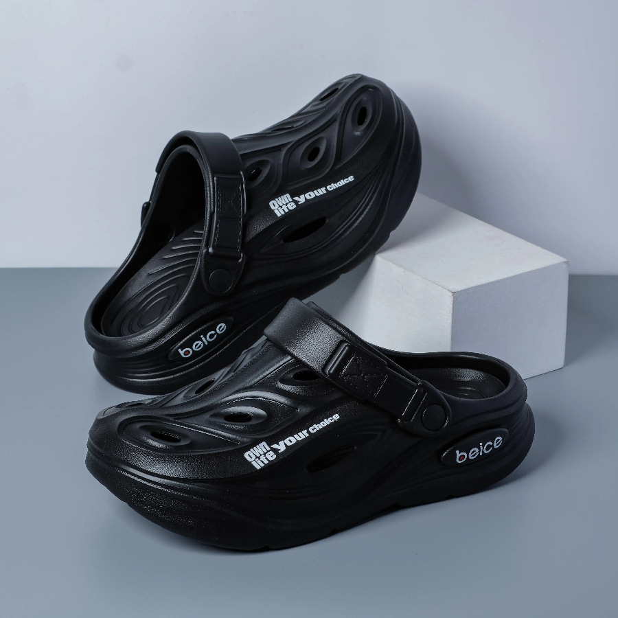 Unisex EVA Clogs Streamline Pattern Non-slip Sole Outdoor Beach Pool Slippers Lightweight Casual Shoes Teenagers For Boys Girls Free shipping