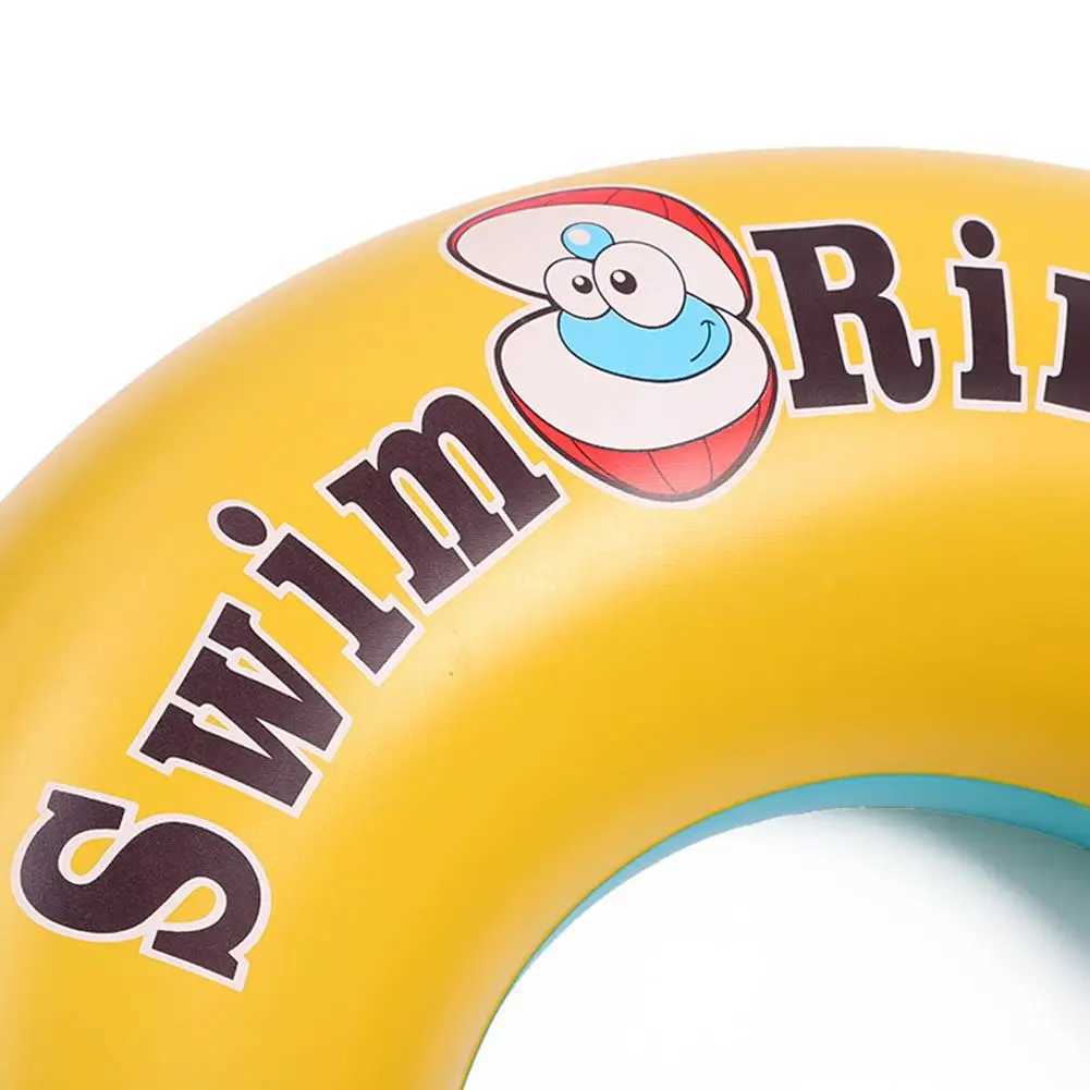 Adult Kids Letter Inflatable Swim Ring Thickened Pool Sea Float Circle 90 M260316