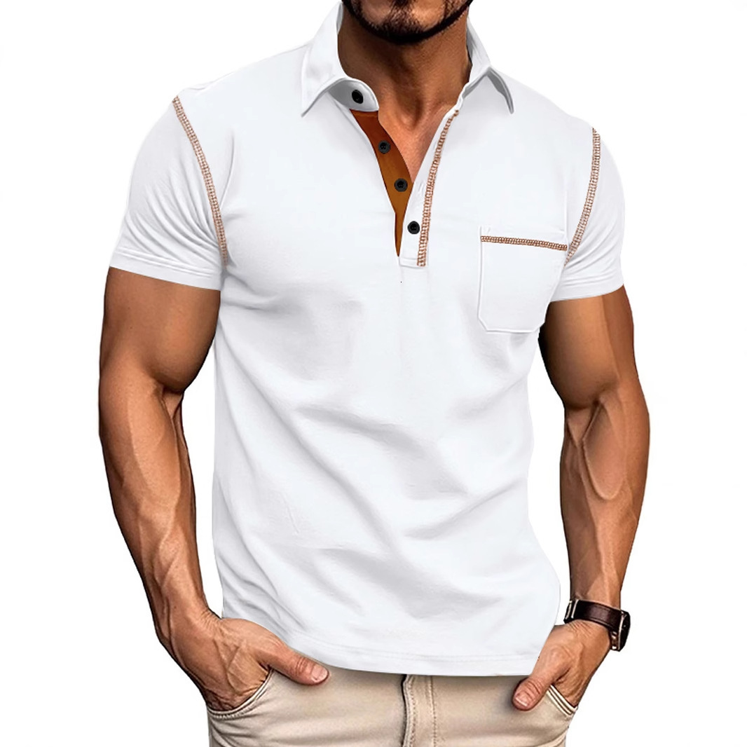 Designer T-shirt Designer Hoodie Bestseller In Europe And America: Summer New Men's Polo Shortsleeve Casual Sports Polo Shirt