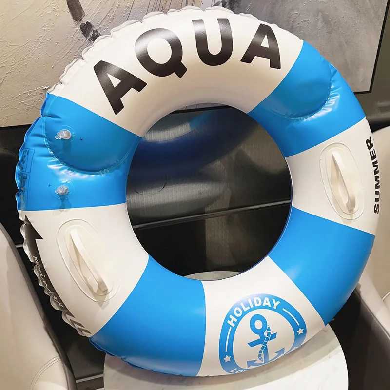 Adult Pool Float Inflatable Swim Tube Swim Accessory Swimming Ring For Summer Water Sports Swimming Circle Swim Float M260316
