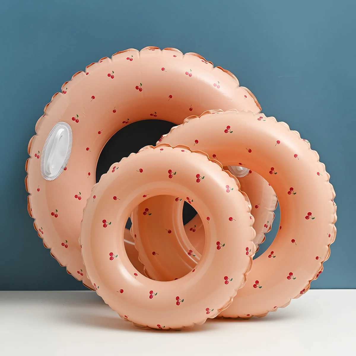 Rooxin Adult Swim Ring Pool Float Thicken Inflatable Swim Tube Swim Accessory Swimming Circle Water Sports Swim Float S52 M260316