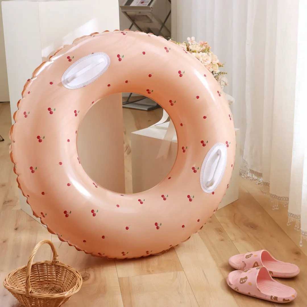 Rooxin Adult Swim Ring Pool Float Thicken Inflatable Swim Tube Swim Accessory Swimming Circle Water Sports Swim Float S52 M260316