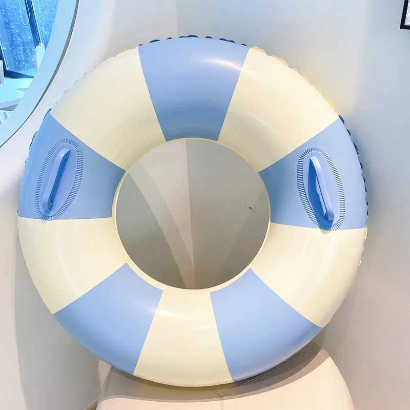 Rooxin Inflatable Pool Float Swimming Ring for Adults Water Play Swim Tube Swimming Circle Summer Beach Party Float M260316