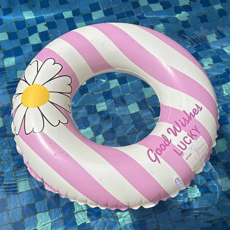 Inflatable Pool Float Swimming Ring for Adults Water Play Swim Tube Swimming Circle Summer Beach Party Swim Float M260316