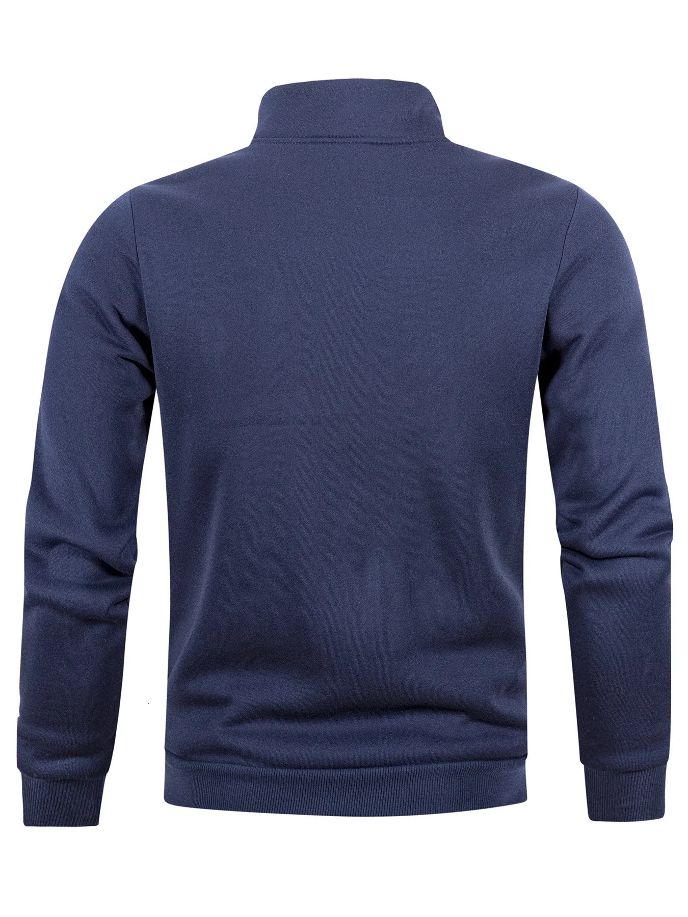 Mens Quarter Zip Up Long SleeveSlim Fit Lightweight Mock Neck Pullover Casual Sweaters Half Turtleneck Cozy Outdoor Streetwear 260313