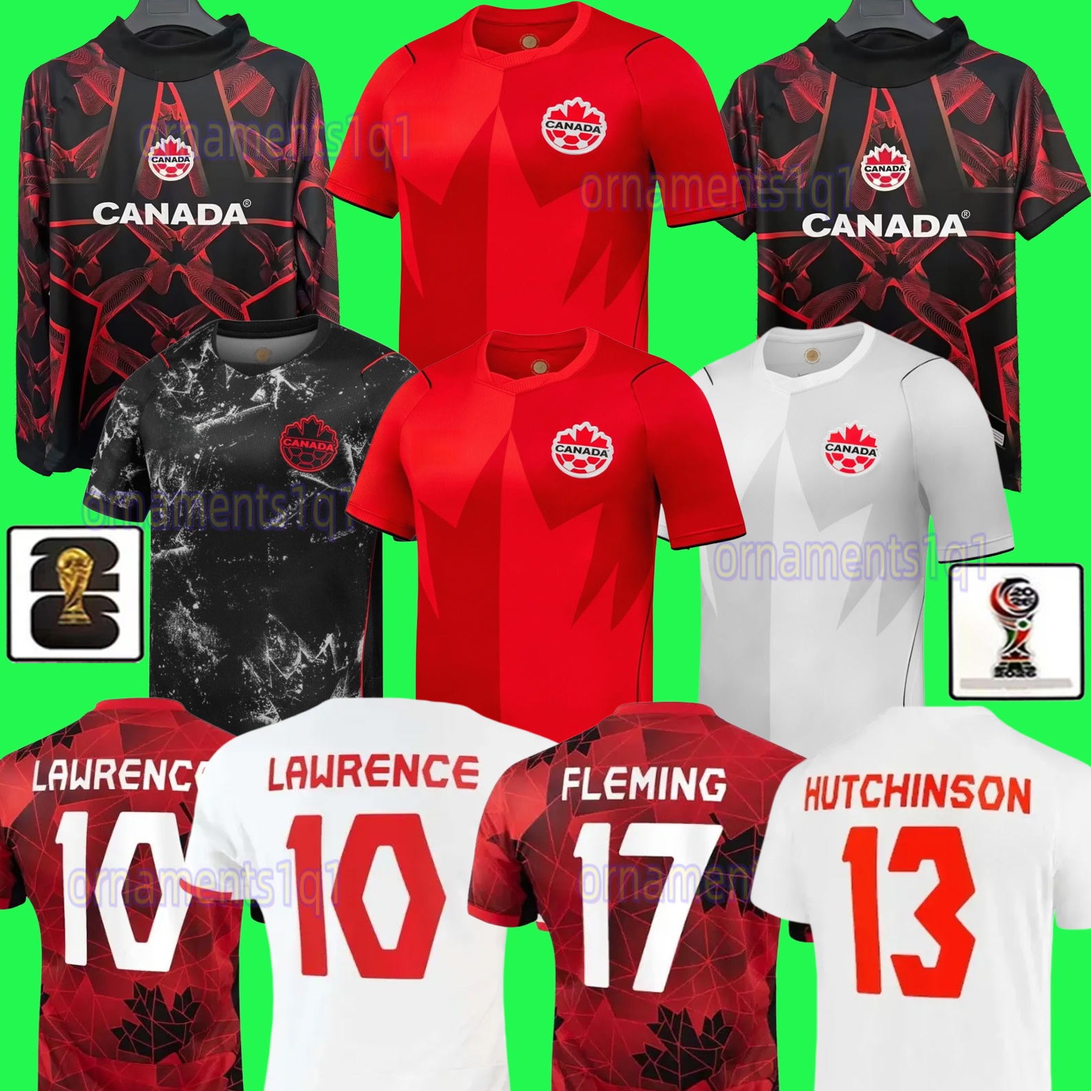 2026 Canada Soccer Jerseys J.DAVID MEN KIDS KIT WOMEN Uniforms national team DAVIES LARIN 25 26 UGBO CAVALLINI MILLAR EUSTAQUIO FRASER