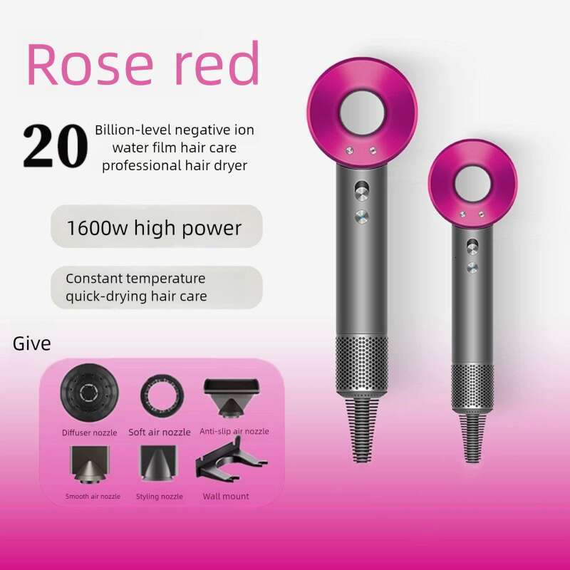 Famous Brand Bladeless High Speed Hair Dryer Negative Ion Care Household Salon Dorm Use | Cross Border CKS