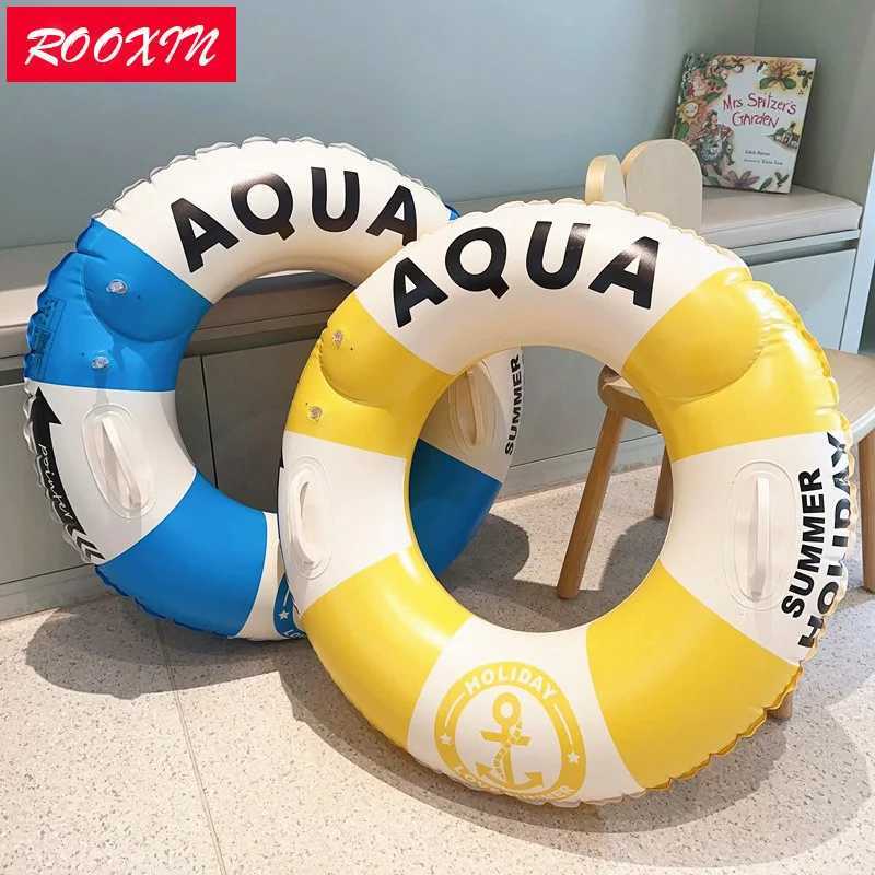 Adult Pool Float Inflatable Swim Tube Swim Accessory Swimming Ring For Summer Water Sports Swimming Circle Swim Float M260316