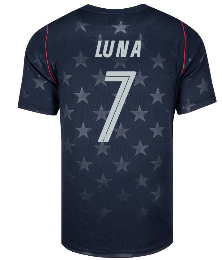 S-4XL 2026 United states PULISIC Soccer Jerseys REYNA McKENNIE WEAH SWANSON USAs MORGAN RAPINOE 25 26 home away kids kit woman Men Football Shirt