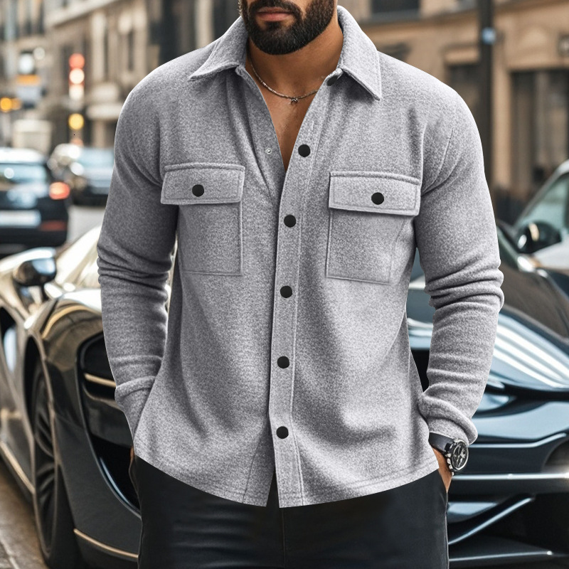 Spring And Autumn Men's Jackets European And Designer Jacket American Bestselling Trendy Men's Casual Fashion Slimfit Jackets