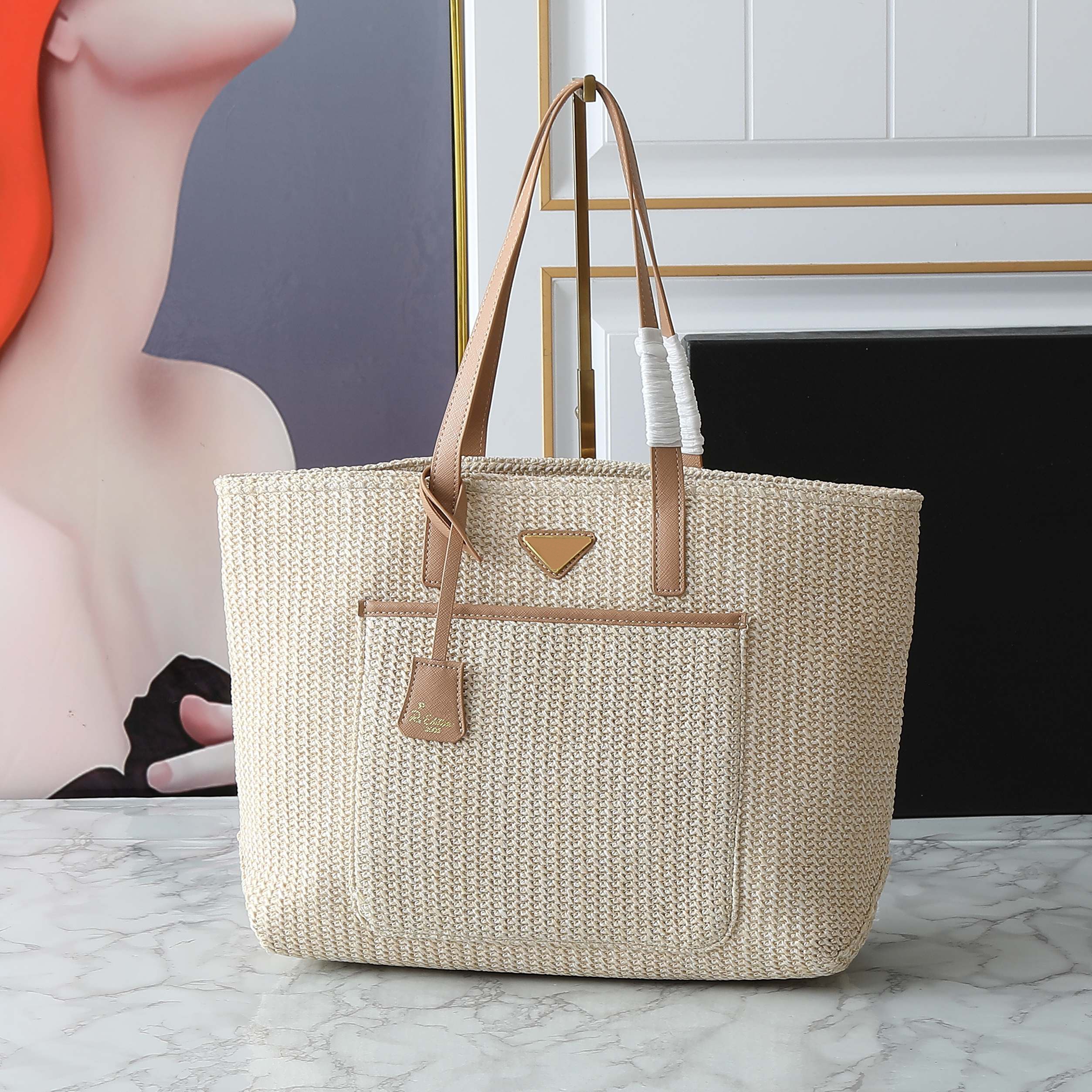 Designer bag beach bag Summer Raffias Straw large capacity tote bag Womens mens handbags woven bag Luxury weave Shoulder Bag fashion vacation travel bag Basket bag