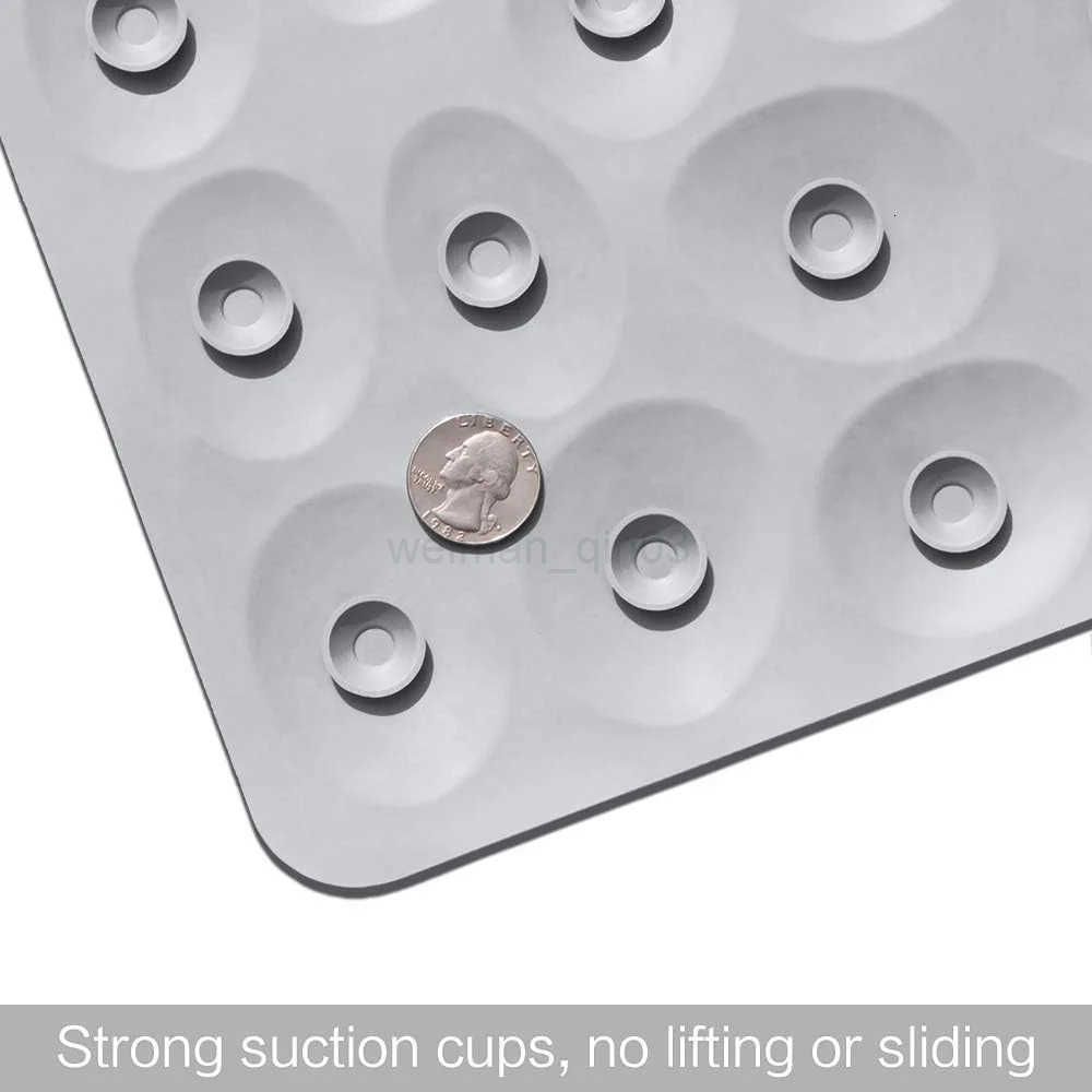 Long bathroom with suction cup non-slip mat toilet plastic floor mat shower room waterproof dirt-resistant massage mat H260316