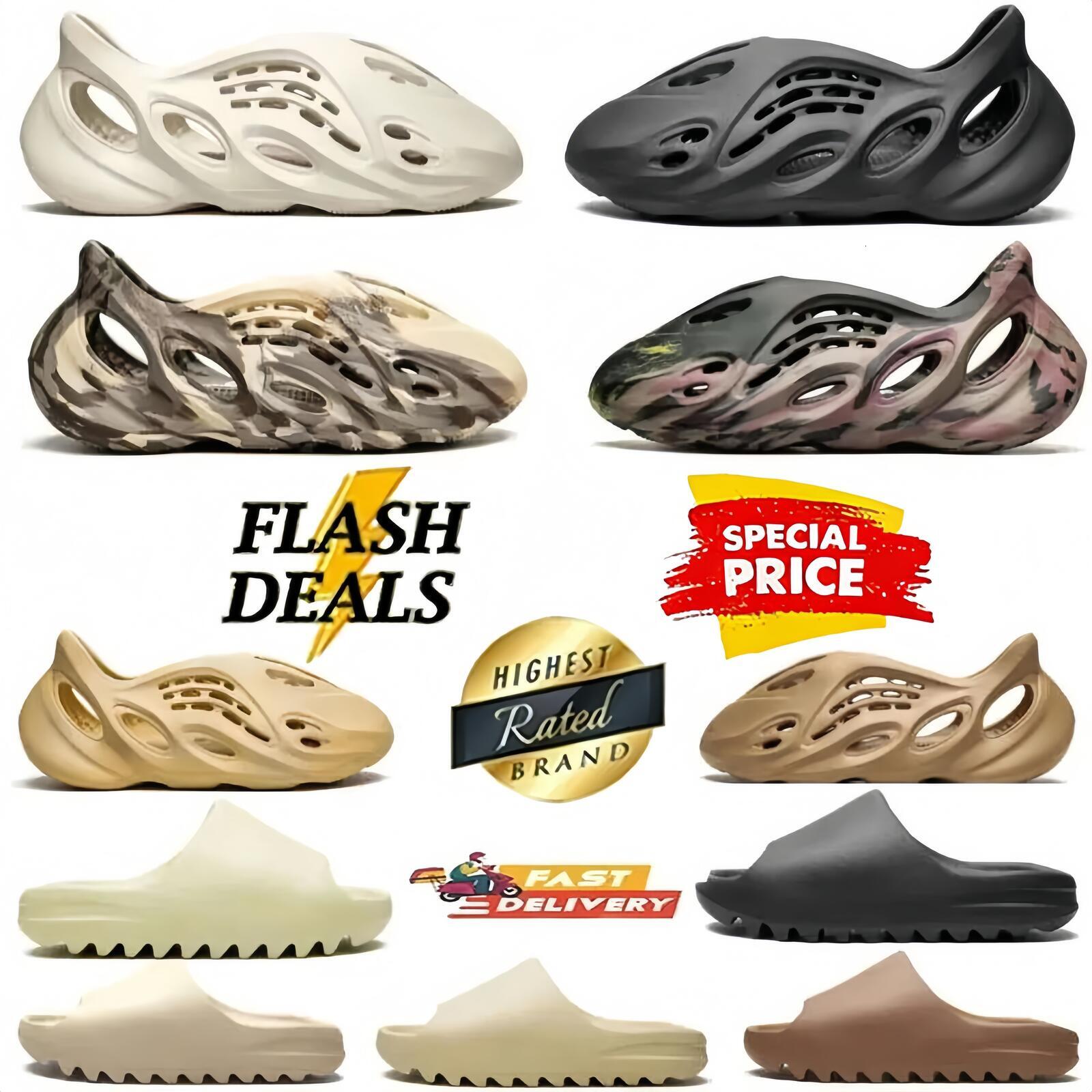 Designer Slides Mens Womens Slippers Bone Onyx Resin Flax Rubber Sandals Foam Soft Comfortable Outdoor Summer Beach Slipper Runners Slide Shoes 36-48