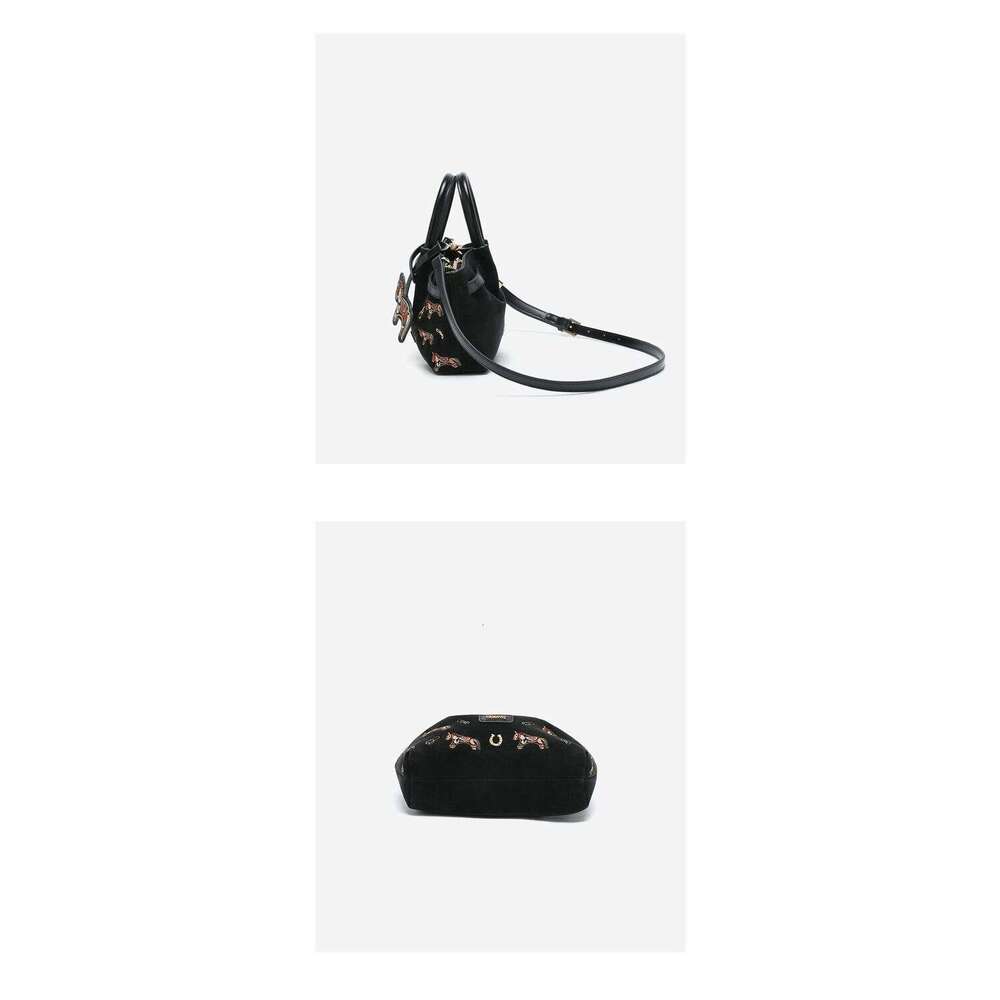 Luxury Shoulder Bags Totes Hobo Spring Summer New Fashion All Match Exquisite Embroidered Bucket Crossbody Bag For Women SENYY
