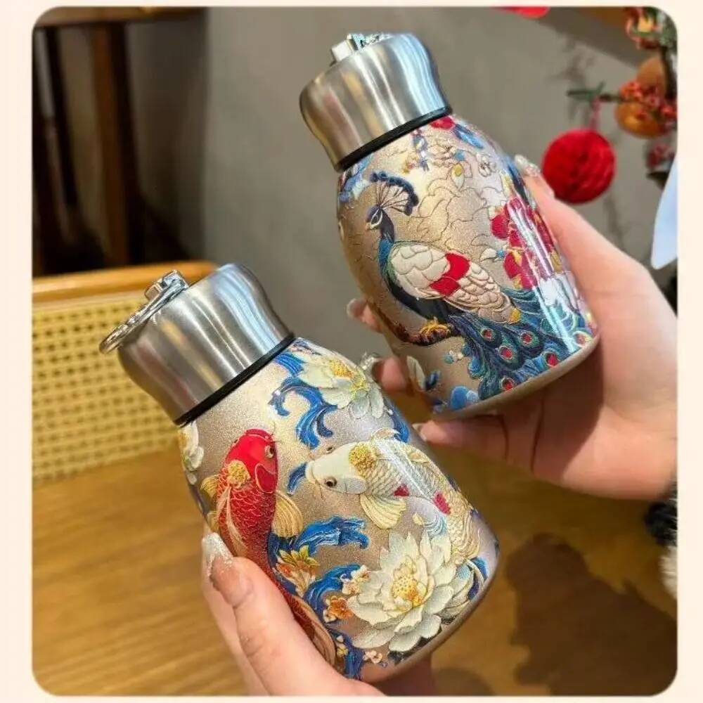 Creative Gift 316 Stainless Steel Insulated Cup 300ml Leak Proof Coffee Mug Durable Portable Water Bottle Outdoor Hiking