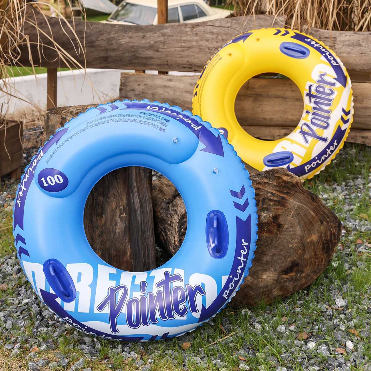 Double Balloon Inflatable Swimming RingBeach toys Pool Floaties for AdultsSwim Inner Tube for Pool M260316