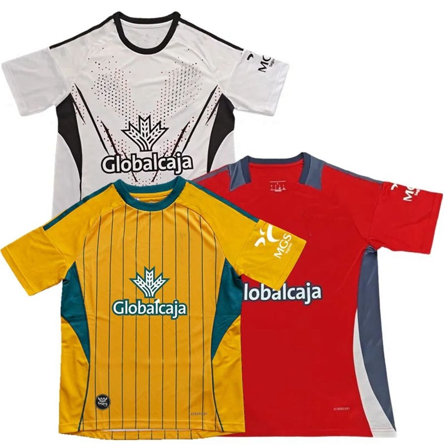 2025 2026 Albacete Soccer Jerseys JEFTE T. MORCI A.PUERTAS A.MEDINA LAZO VALLEJO Balompie football shirts