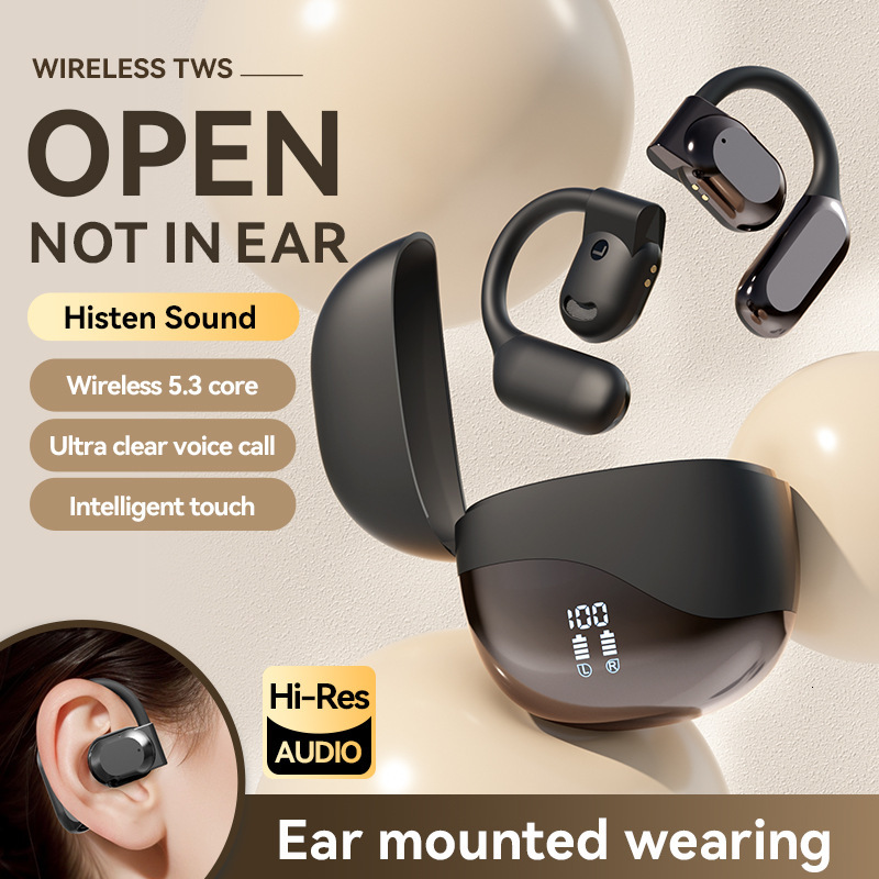 Wireless Headphones Ear Buds Phone Accessories 5.4 Bluetooth Headphones M62 New Ear Hook Berlin Ultra Clear Sound Effect Outdoor Sports