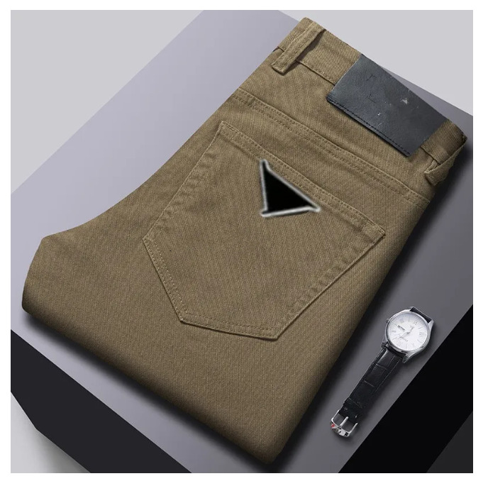 Designer Pants Mens Casual Trousers Tailored Long Trousers For Men Business Style Mens Trousers Casual Luxury Mens Autumn And Winter Thick Trousers2