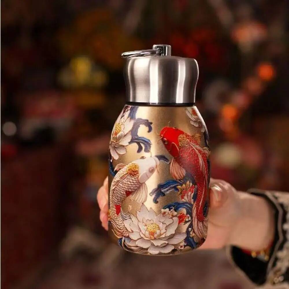 Creative Gift 316 Stainless Steel Insulated Cup 300ml Leak Proof Coffee Mug Durable Portable Water Bottle Outdoor Hiking