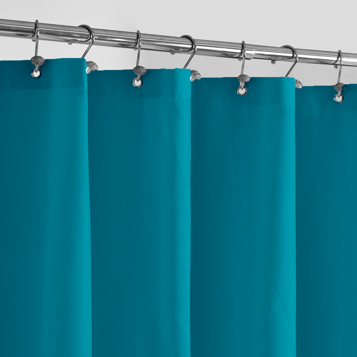 YL-38354 Solid Color Imitation Linen Shower Curtain, Solid Color Polyester Bathroom Curtain, Hotel Toilet Partition Curtain Customization