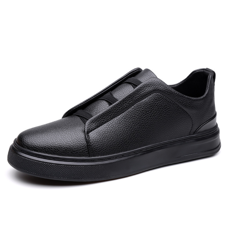 2026 Luxury Comfortable Sports Sneakers Series Low-top White Shoes Waterproof Non-slip Comfortable Versatile Lace-up Men's Slip-on Low-top Style - view 8