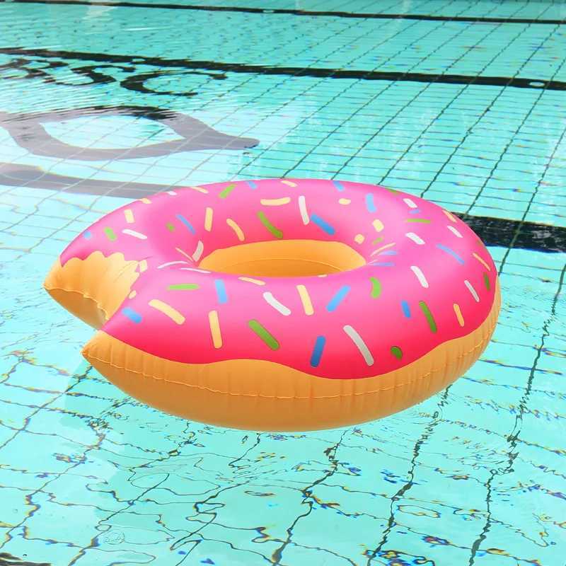 Inflatable Donut Swimming Ring Swim Accessory Pool Float For Adult Swim Tube Swimming Circle Summer Water Sports Swim Float M260316