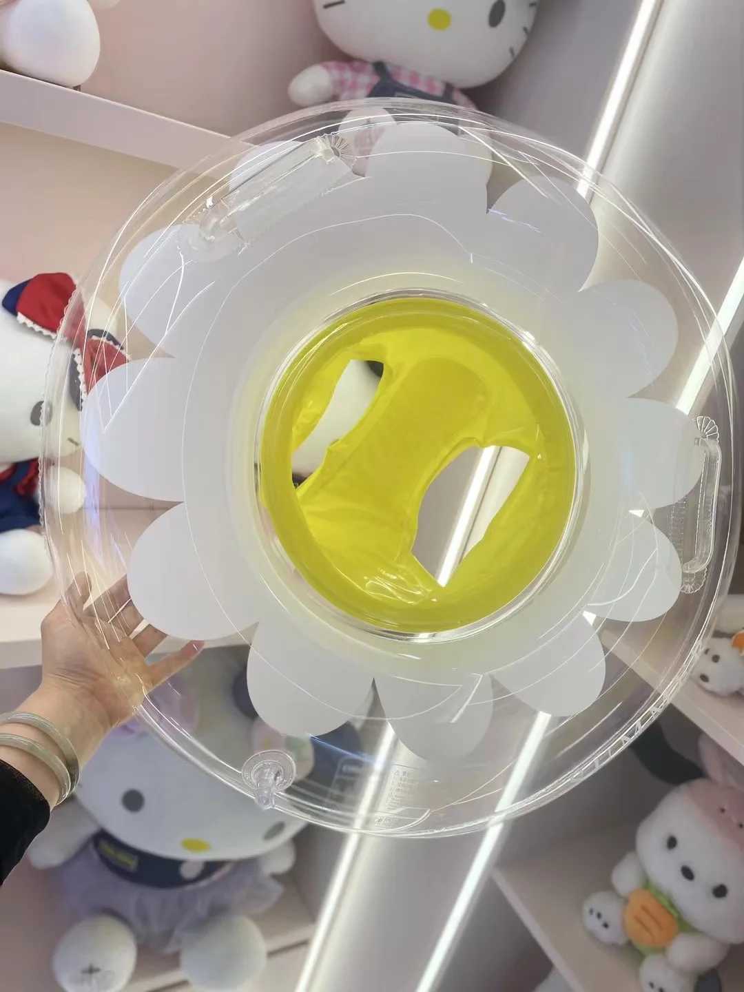 1pcs Flower Swim Pool Float Inflatable Swim Tube For Summer Water Beach Swimming Seat Ring Swim Ring Float M260316