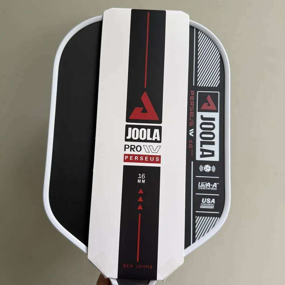 Genuine JOOLA Pickleball Paddles BEN JOHNS PERSEUS IV 16MM T700 Carbon Fiber Increased Power Feel Fully Encased Sweet Spot 26Y0315