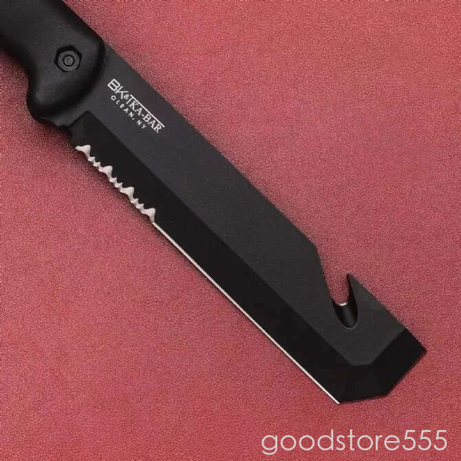 fixed blade knife High-END KA-BAR BK3 Tactical pocket knife Fixed couteau Blade Knife Kitchen Pocket Knives Rescue Utility EDC Tools