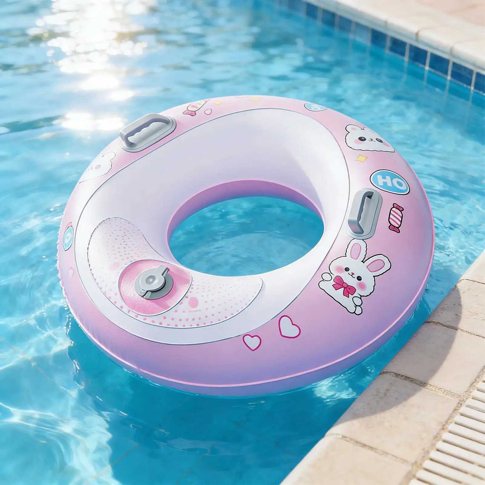 Pool Float Tube Inflatable Anti-Leak Toy Inflatable Tube Pool Float For Men Women Mother Girlfriend Sea Offshore Lake River M260316