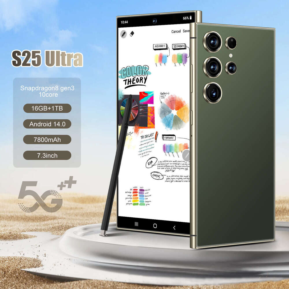 Best-selling smartphone S25 Ultra incell large screen 7.3inch Octa-core Android 12 16+1T - view 3