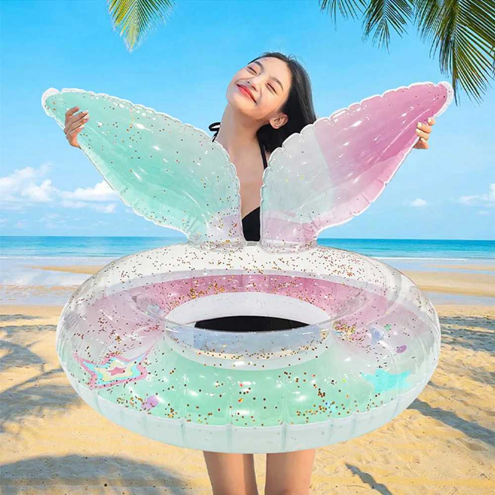 Pool Float Adult Swim Ring Inflatable Swim Tube Swim Accessory For Summer Water Sports Swimming Circle Swim Float A33 M260316